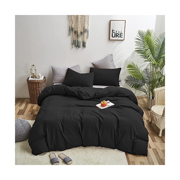 Mobileleb Linens & Bedding Black / Brand New Inspire 3 Pcs Set Fine Linens - 98474