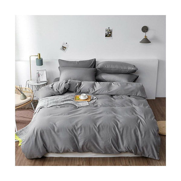 Mobileleb Linens & Bedding Grey / Brand New Inspire 4 Pcs Set Fine Linens - 98475