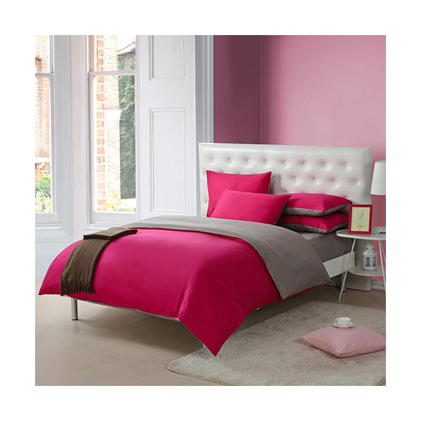 Mobileleb Linens & Bedding Hot Pink / Brand New / Queen Luxury Bed Sheet Set - 95724