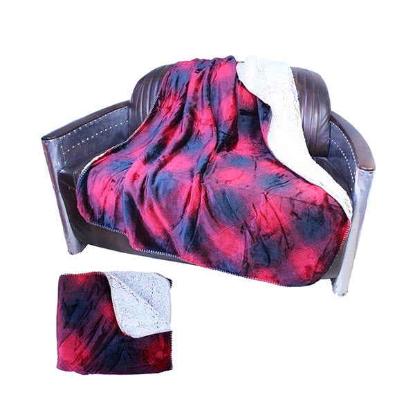 Mobileleb Linens & Bedding Red / Brand New Sofa Cozy Blanket 120×150 Cm - 97400