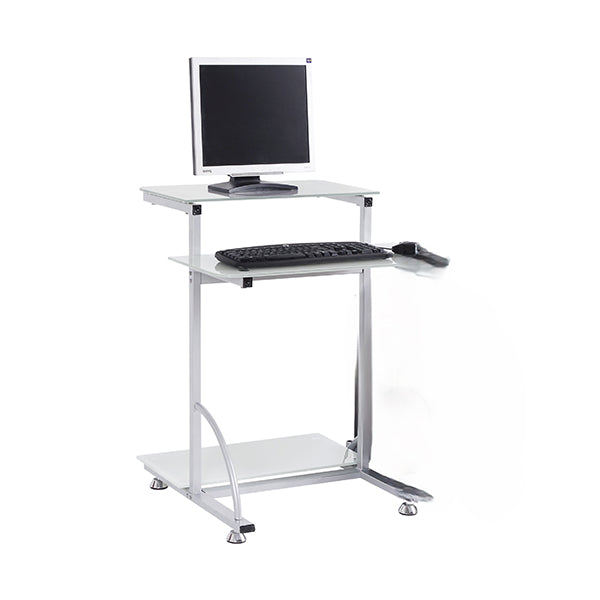 Mobileleb Office Furniture White / Brand New Desk for Laptop / PC / Computer - HC1 (No Wheels)