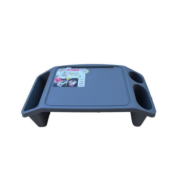 Mobileleb Office Furniture Grey / Brand New Kids Lap Desk Tray, Portable Activity Table