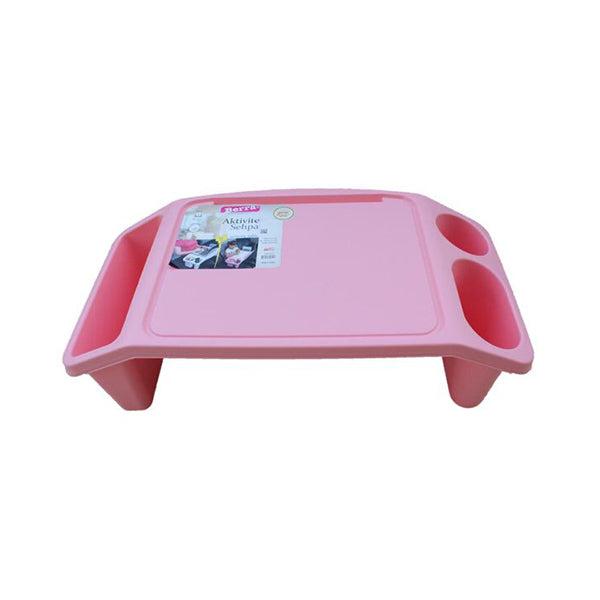 Mobileleb Office Furniture Pink / Brand New Kids Lap Desk Tray, Portable Activity Table