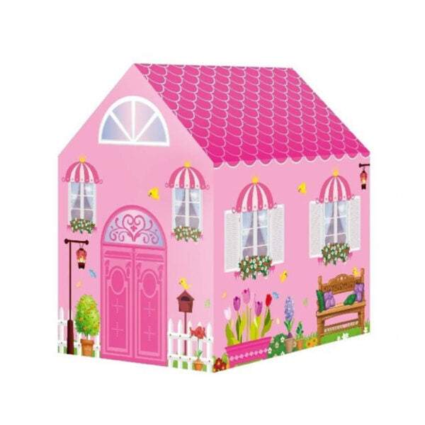Mobileleb Outdoor Play Equipment Pink / Brand New Princess Home, Tent Play House for Kids - 98174