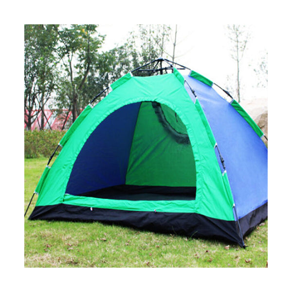 Mobileleb Outdoor Recreation Brand New / Model-1 3-4 Person Polyester Waterproof Instant Pop-up Camping Tent (L200 X W200 X H150)CM - 10108