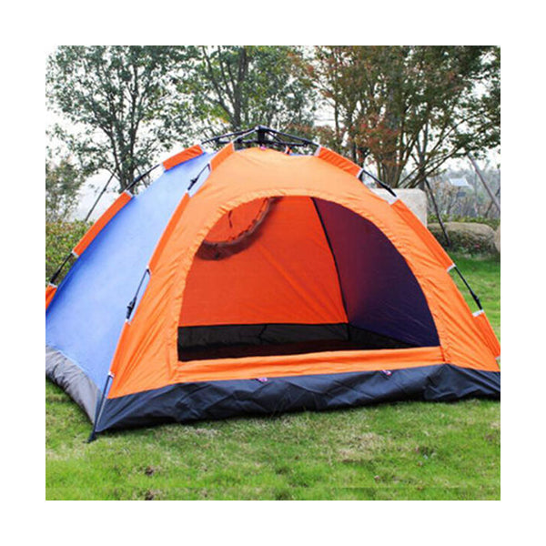 Mobileleb Outdoor Recreation Brand New / Model-2 3-4 Person Polyester Waterproof Instant Pop-up Camping Tent (L200 X W200 X H150)CM - 10108