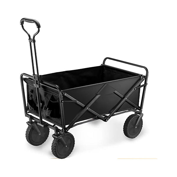 Mobileleb Outdoor Recreation Black / Brand New Camping Cart Trolley Foldable - 11775