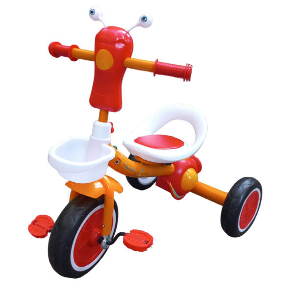 Mobileleb Outdoor Recreation Orange / Brand New Kids Tricycle with Music #14-1