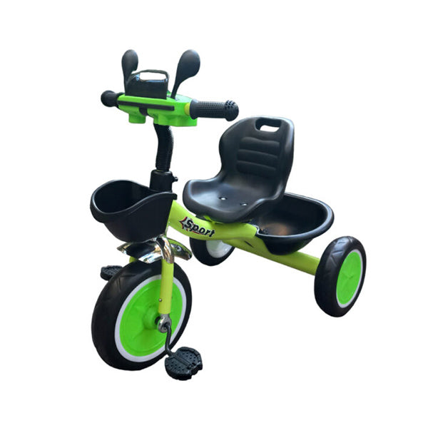 Mobileleb Outdoor Recreation Green / Brand New Kids Tricycle with Music #15-1
