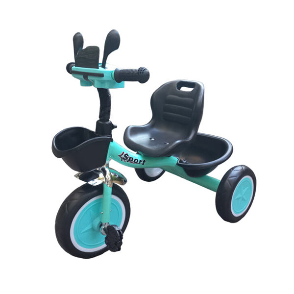 Mobileleb Outdoor Recreation Cyan Blue / Brand New Kids Tricycle with Music #15-1