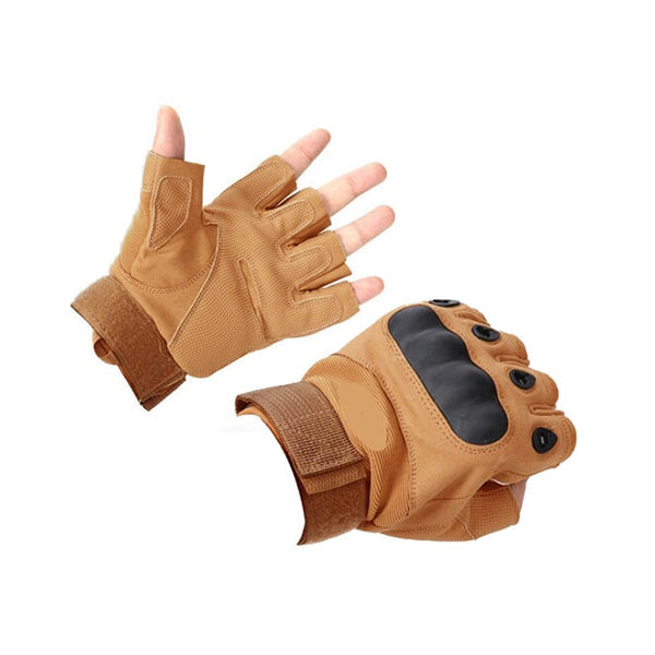 Mobileleb Outdoor Recreation Brown / Brand New / Large Oakley Tactical Half-Finger Gloves - 14071