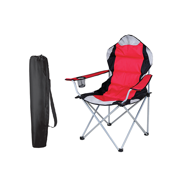 Mobileleb Outdoor Recreation Padded Curved Back Folding Chair