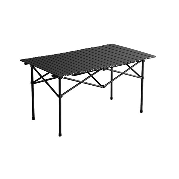 Mobileleb Outdoor Recreation Black / Brand New Portable Folding Picnic Table with Carry Bag, 55x95cm - 11774
