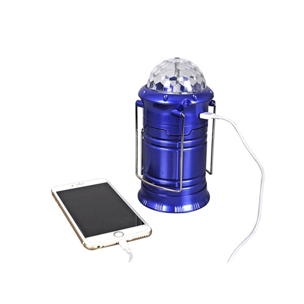 Mobileleb Outdoor Recreation Blue / Brand New Rechargeable LED Light Lantern - 16058