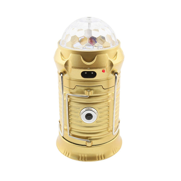 Mobileleb Outdoor Recreation Gold / Brand New Rechargeable LED Light Lantern - 16058