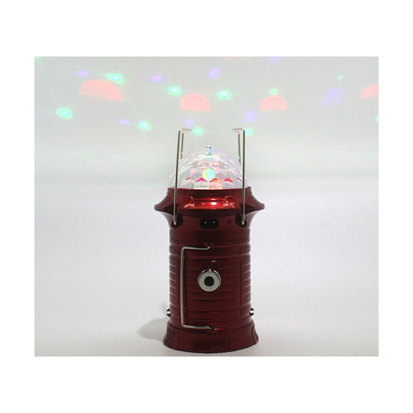 Mobileleb Outdoor Recreation Red / Brand New Rechargeable LED Light Lantern - 16058