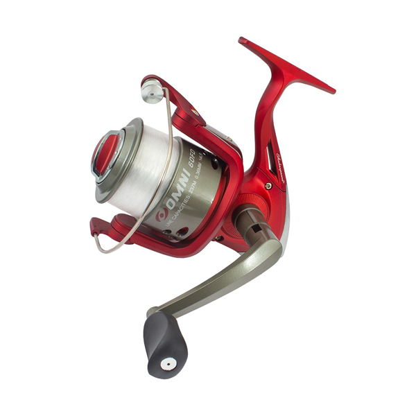Mobileleb Outdoor Recreation Red / Brand New Shakespeare OMNI Series Fishing/ Spinning Reel - OMNI 50 FD