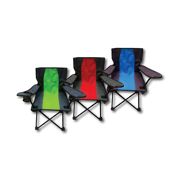 Mobileleb Outdoor Recreation Blue / Brand New Straight Back Padded Folding Chair V2