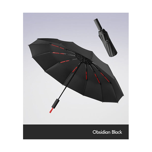 Mobileleb Parasols & Rain Umbrellas Black / Brand New 72 Bones High-quality Super Strong Double Umbrella Windproof Stormproof