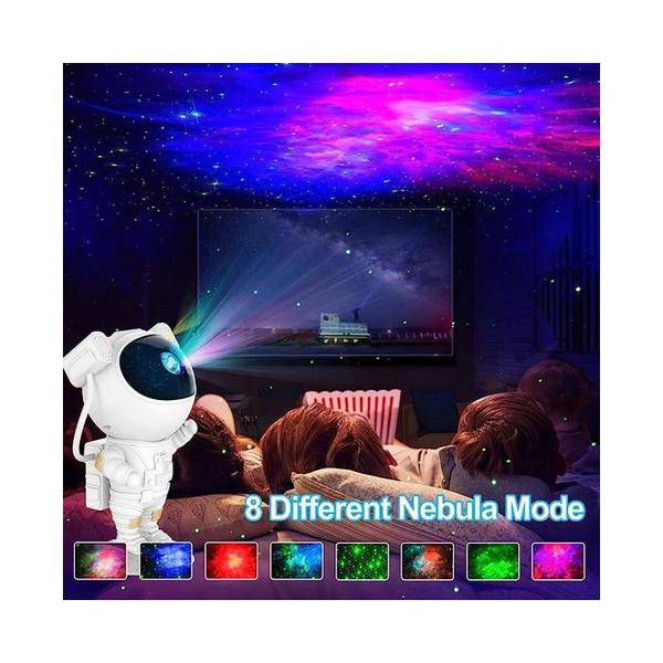 Mobileleb Party & Celebration Brand New Astronaut Galaxy Starry Sky Projector for Bedroom, with RECHARGEABLE BATTERY, 360°Adjustable Star Projector with Remote Control, Night Light Lamp, Sky Light Projecter for Gifts Gaming Party Home Décor