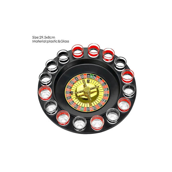 Mobileleb Party & Celebration Brand New Drinking Roulette Set, Liquor Accessories, Board Games, Have Fun With Friends - 15628