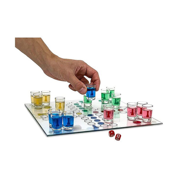 Mobileleb Party & Celebration White / Brand New Ludo Drinking Game, 30×30 cm - 95815