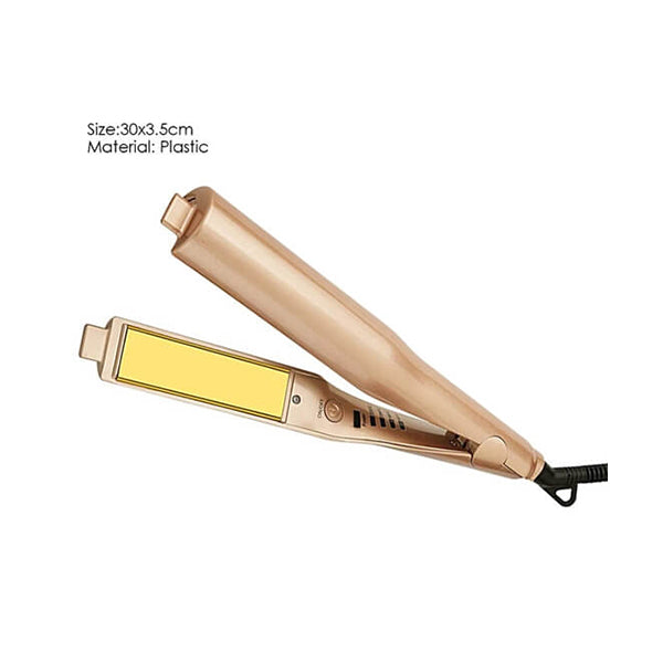 Mobileleb Personal Care Gold / Brand New 2 in1 Hair Curler And Hair Straightener - 14081