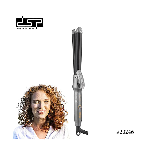 Mobileleb Personal Care Black/silver / Brand New DSP, Double Style Hair Curler 16-25mm - DSP 20246