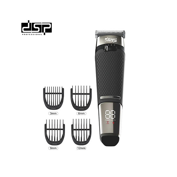 Mobileleb Personal Care Black / Brand New DSP, Hair Trimmer with LED Display - 90645