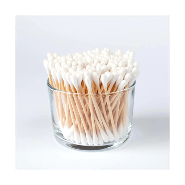 Mobileleb Personal Care White / Brand New J&S Home, Bamboo Cotton Buds | Eco Cotton Swabs - 200 Pcs - 98790
