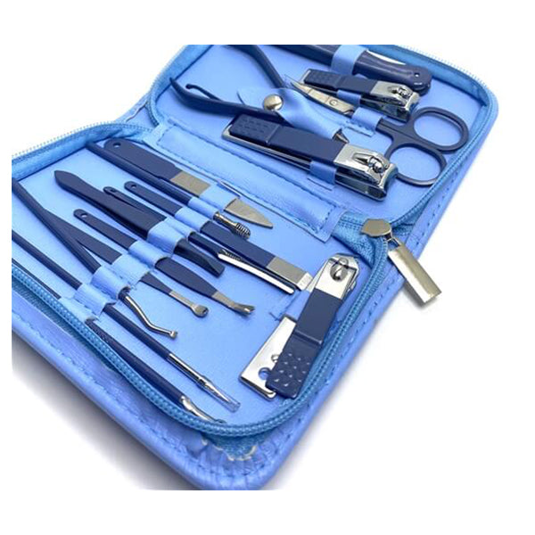Mobileleb Personal Care Blue / Brand New Manicure Set And Nail Clipper Kit - 15620