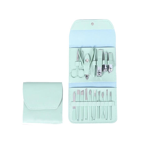 Mobileleb Personal Care Light Green / Brand New Manicure Set and Nail Clipper Kit - 15621
