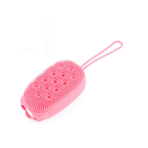 Mobileleb Personal Care Pink / Brand New Soft Silicone Shower Brush - 96125