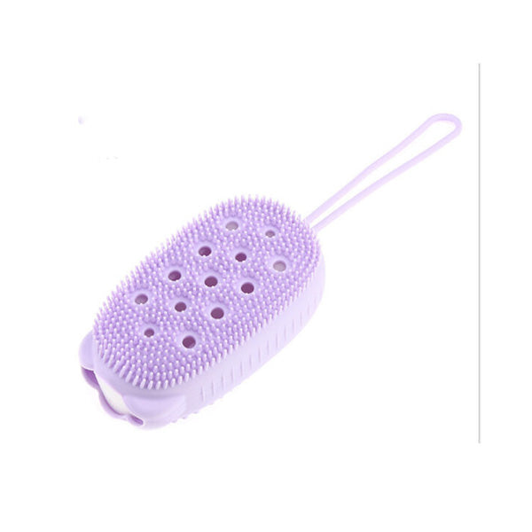 Mobileleb Personal Care Purple / Brand New Soft Silicone Shower Brush - 96125