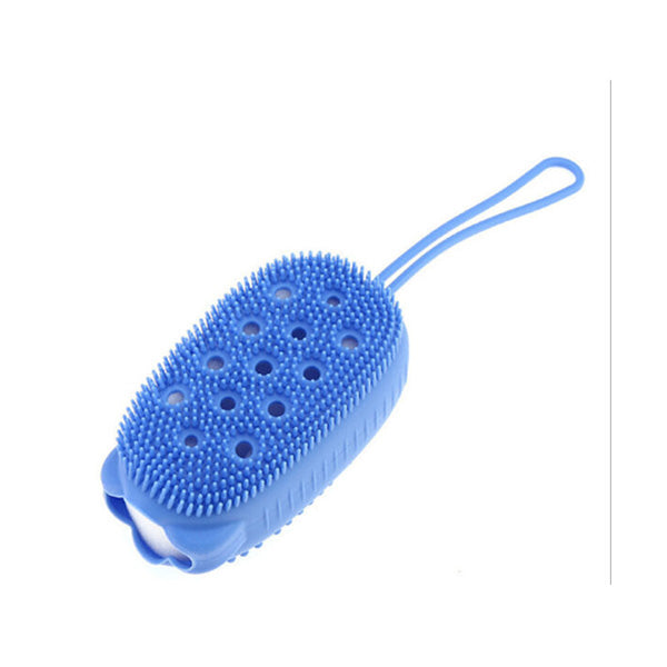 Mobileleb Personal Care Blue / Brand New Soft Silicone Shower Brush - 96125