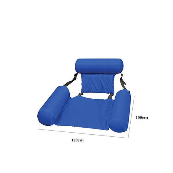 Mobileleb Pool & Spa Navy Blue / Brand New Inflatable Water Hammock Bed Lounge Chair - 15511