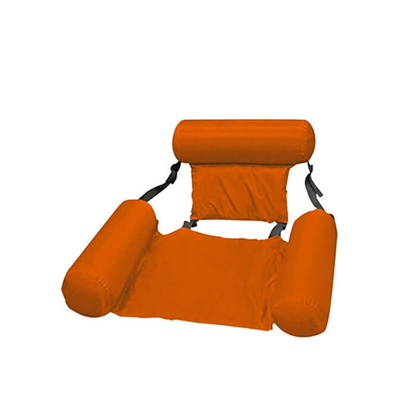 Mobileleb Pool & Spa Orange / Brand New Inflatable Water Hammock Bed Lounge Chair - 15511