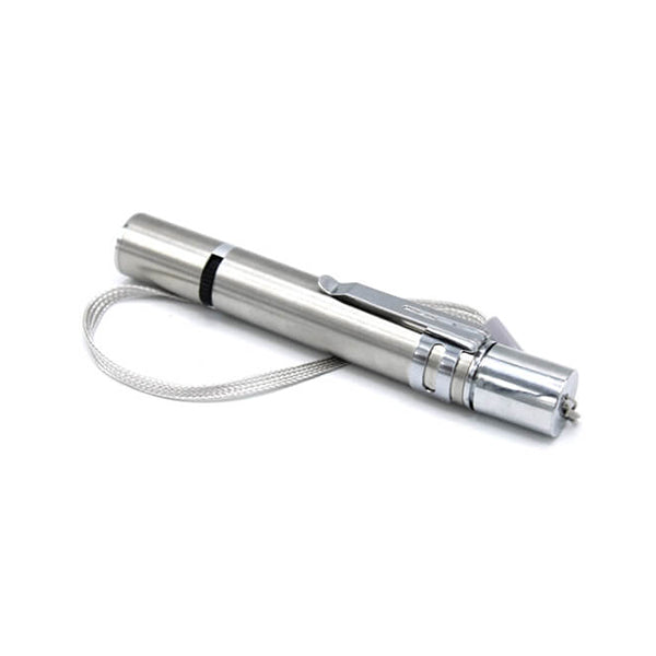 Mobileleb Presentation Supplies Silver / Brand New Laser Pen, LED Lighting, USB Charging, Multiple Patterns, High-Quality Laser Pen - 14313