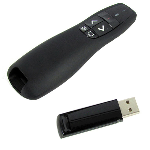 Mobileleb Presentation Supplies Black / Brand New Wireless Presenter Remote Pointer Clicker for Presentation - R400