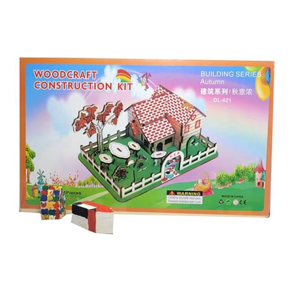 Mobileleb Puzzles Brand New 3D Wooden Puzzle, High-quality Puzzle, Suitable for Girls and Boys - Autumn - 15722A
