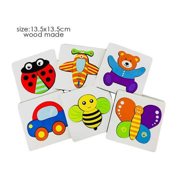 Mobileleb Puzzles Wooden Puzzles, Small Puzzles, Kids Puzzle, Educational Toys, Wooden Puzzle - 15286