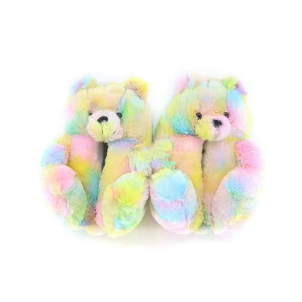 Mobileleb Shoes Brand New / Model-4 Big Teddy Bear Slippers - 98322, Available in Different Colors