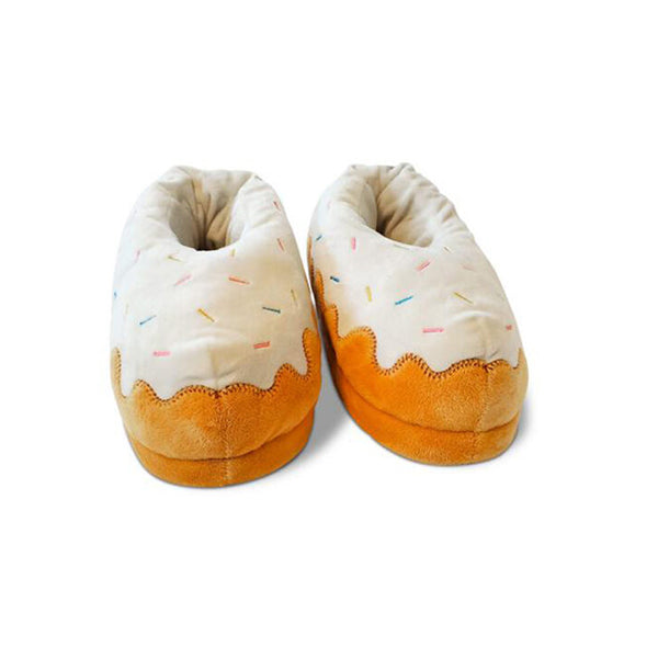 Mobileleb Shoes White / Brand New Donuts Plush Slipper With Sprinkles - 98325, Available in Different Colors