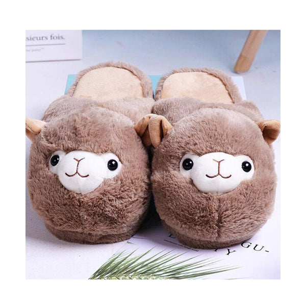 Mobileleb Shoes Brand New / Model-2 Ultra Fluffy Alpaca Slippers - 98309, Available in Many Colors