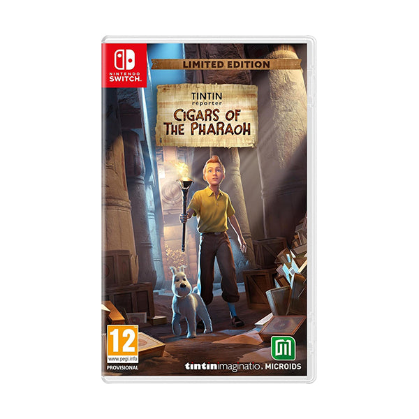 Mobileleb Tintin Reporter: Cigars of The Pharaoh - Limited Edition - Nintendo Switch