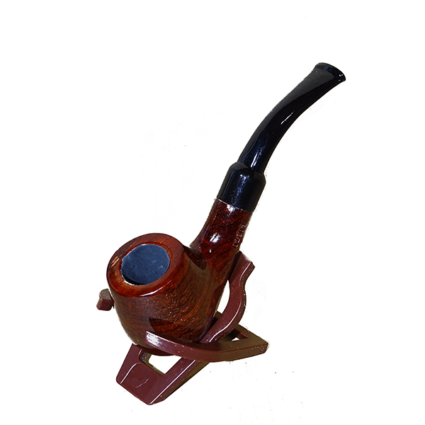 Mobileleb Tobacco Products Brand New / Model-8 Classic Wooden Pipe (Solid Surface)
