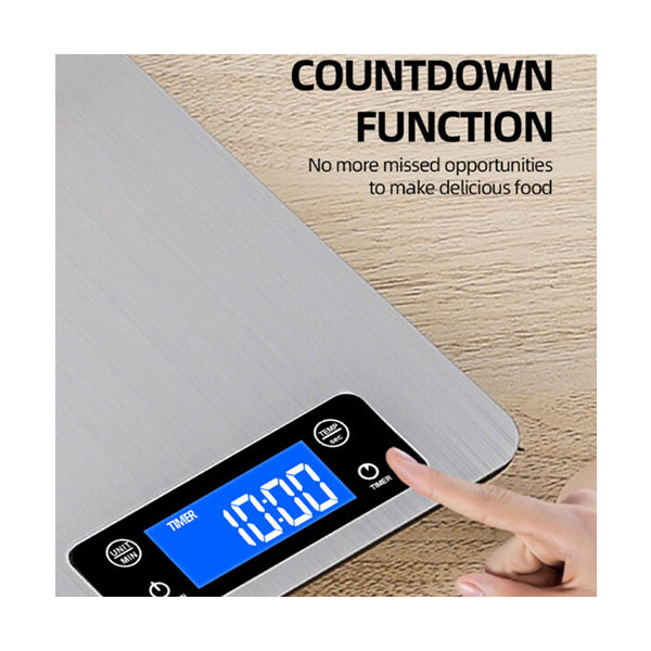 Mobileleb Tools Silver / Brand New Digital Multi-function Kitchen and Food Scale 1g To 5kg - 10147