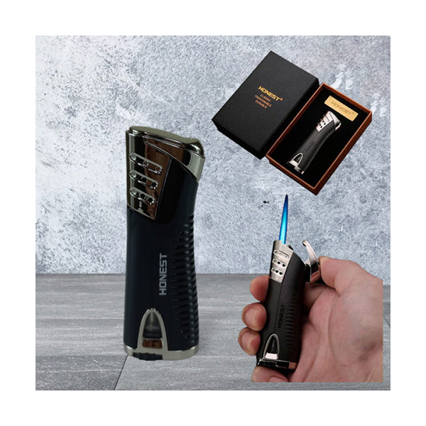 Mobileleb Tools Black / Brand New Honest Jet Flame Lighter BCZ493-1 - 98590