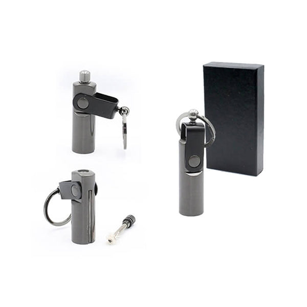 Mobileleb Tools Black / Brand New Lighter, Gasoline Match Lighter, Metal Lighter, Keychain Lighter - 15005