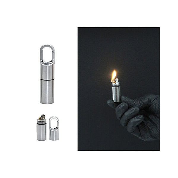 Mobileleb Tools Silver / Brand New Lighter, Gasoline Match Lighter, Metal Lighter, Keychain Lighter - 15010